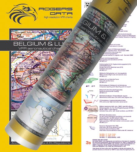 Belgique-Luxembourg Carte murale