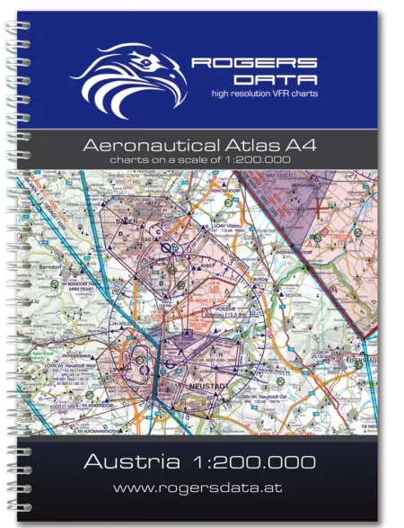Austria Aeronautical Atlas 200k