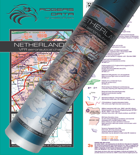 Pays-Bas Carte murale