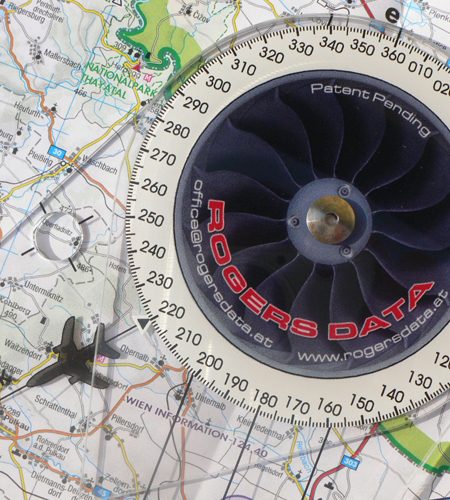 Règle De Navigation Aéronautique SIA DGAC - Double Cercle De Mesure Avec Guide Méridien/parallèle - Pour Cartes 1/1M, 1/500k, 1/250k - Outil Pilote