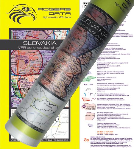 Slovaquie Carte murale