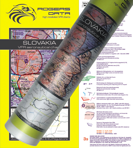 Slovaquie Carte murale