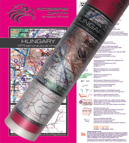 Hongrie Carte murale