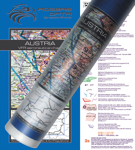 Autriche Carte Murale