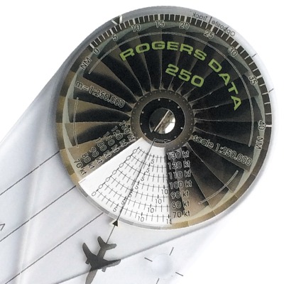 Compas de navigation Rogers Data 250 front