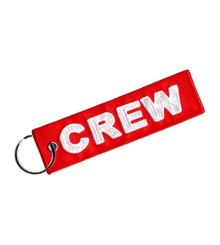 Porte-clés crew rouge