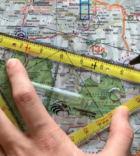 Triangle de navigation AESA OACI