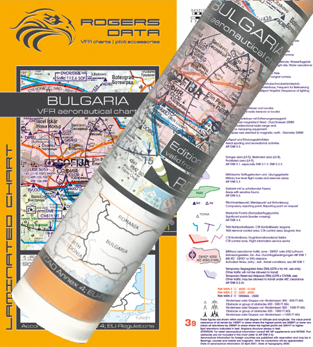 Bulgarie Carte murale