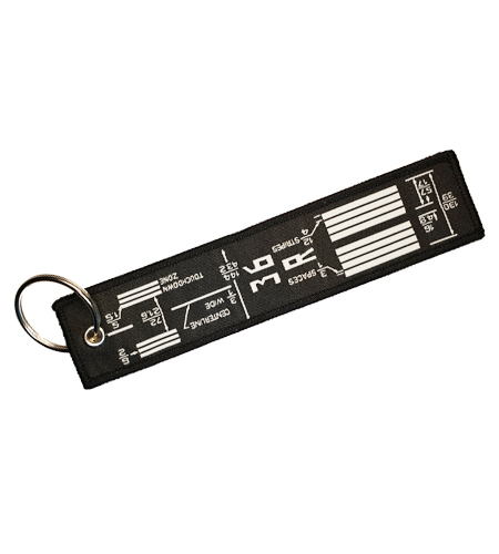 Rogers Data Porte-clés Runway tissé