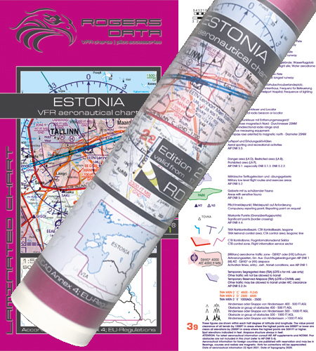 Estonie Carte murale