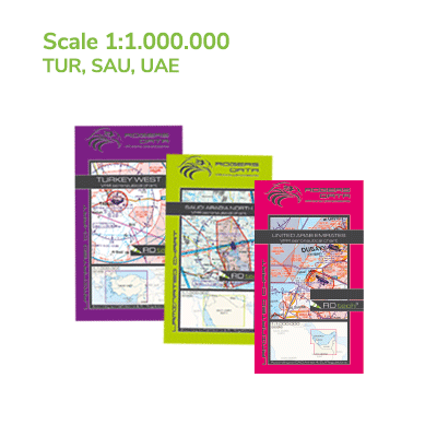 Cartes VFR OACI 1000k, Edition 2026