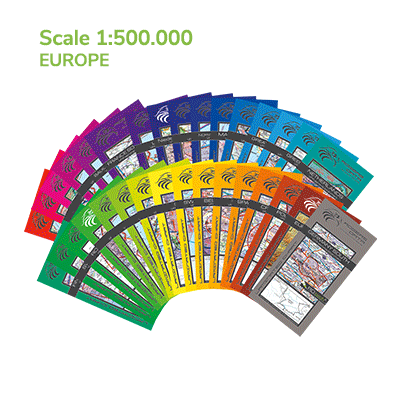 Cartes VFR OACI 500k, Edition 2026