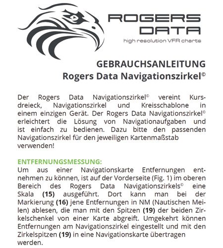 Compas de navigation Rogers Data 500