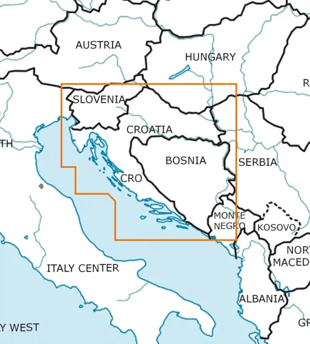 Coupe feuille de Croatie et Bosnie en 500k
